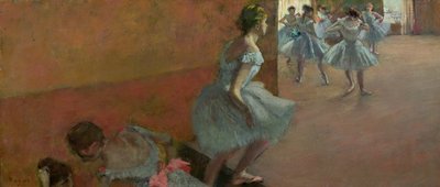 Dancers Ascending a Staircase by Edgar Degas